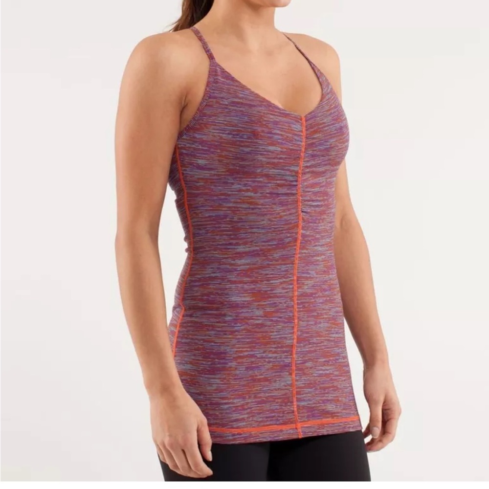 Lululemon Open Your Heart Tank Wee Are From Space Multi Womens Sz 6